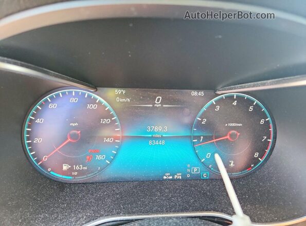 WDC0G8EB9LF685955 2020 MERCEDES-BENZ GLC-CLASS Черный Вид щитка приборов