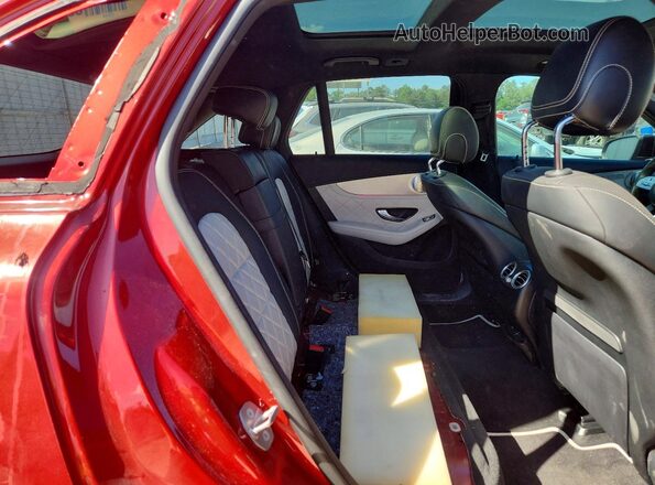 WDC0G8EB9LF719828 2020 MERCEDES-BENZ GLC-CLASS Red Вид задніх сидінь