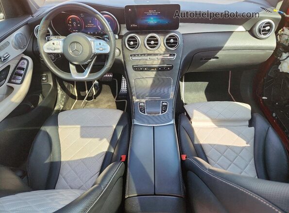 WDC0G8EB9LF719828 2020 MERCEDES-BENZ GLC-CLASS Red Вид панелі приладів