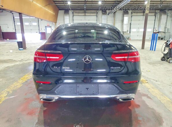 WDC0J4KB1HF188405 2017 MERCEDES-BENZ GLC-CLASS Черный Вид сзади