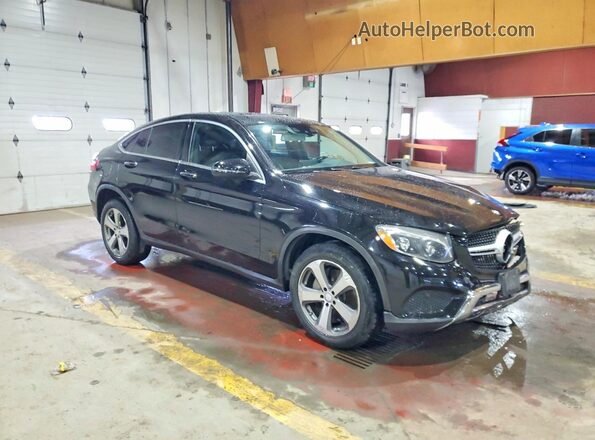 WDC0J4KB1HF188405 2017 MERCEDES-BENZ GLC-CLASS Черный Передняя правая четверть