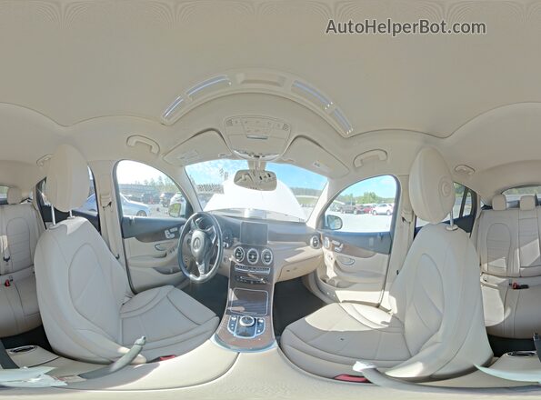 WDC0J4KB3JF363162 2018 MERCEDES-BENZ GLC-CLASS White Панорамний вид салону 360°