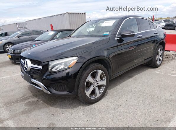 WDC0J4KB8HF201683 2017 MERCEDES-BENZ GLC 300 COUPE Black Przód lewy