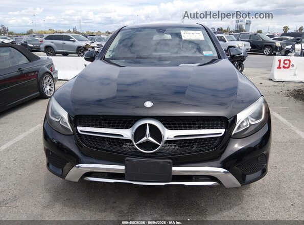 WDC0J4KB8HF201683 2017 MERCEDES-BENZ GLC 300 COUPE Black Widok z przodu