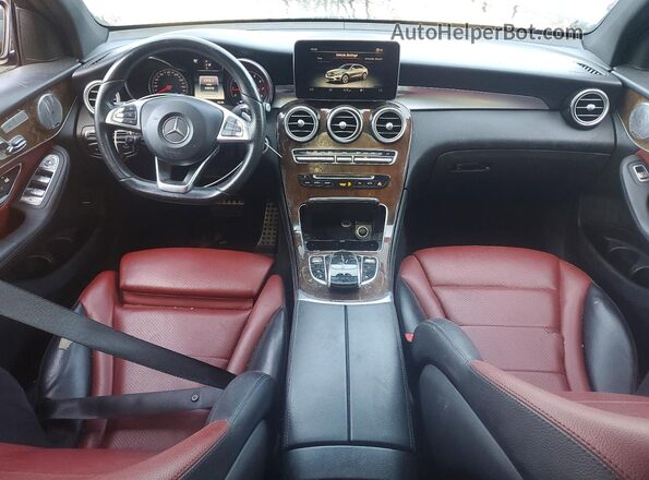 WDC0J4KB8HF231301 2017 MERCEDES-BENZ GLC-CLASS Серебряный Вид панели приборов