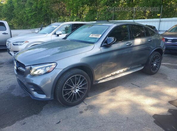WDC0J4KB8HF231301 2017 MERCEDES-BENZ GLC-CLASS Серебряный Передняя левая четверть
