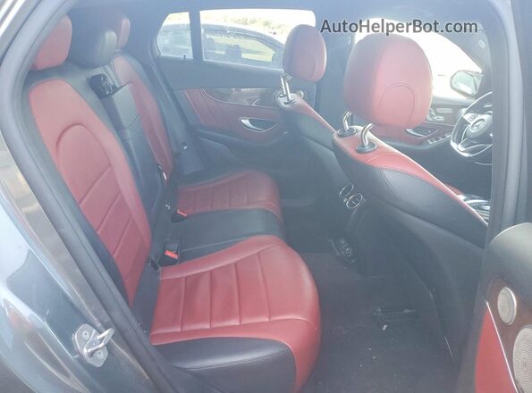 WDC0J4KB8HF231301 2017 MERCEDES-BENZ GLC-CLASS Серебряный Вид задней части салона