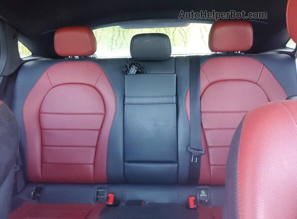 WDC0J4KB8HF231301 2017 MERCEDES-BENZ GLC-CLASS Серебряный Вид задних сидений