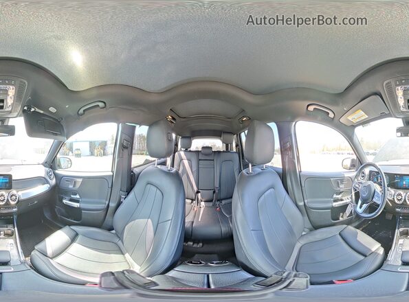 WDC4M4HB4LW005040 2020 MERCEDES-BENZ GLB-CLASS Черный Панорамный вид салона 360°
