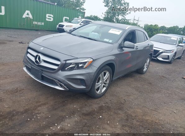 WDCTG4EB0GJ270922 2016 MERCEDES-BENZ GLA 250 Gray Front left