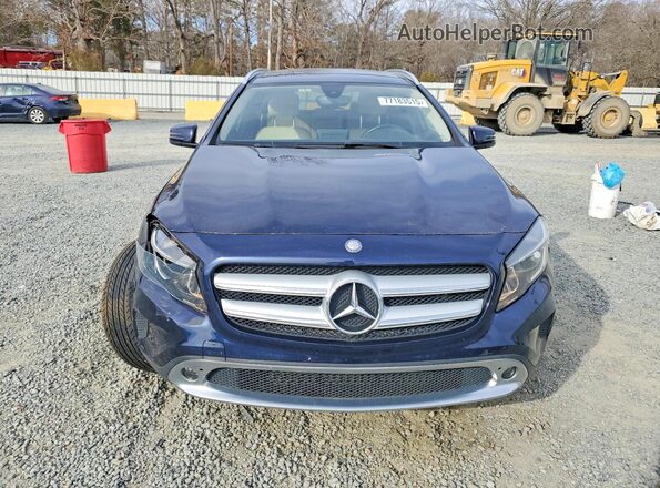 WDCTG4EB0HJ350402 2017 MERCEDES-BENZ GLA Blue Вид спереду