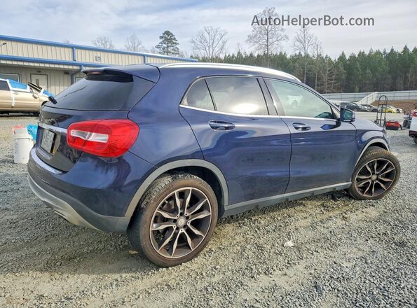WDCTG4EB0HJ350402 2017 MERCEDES-BENZ GLA Blue Задня права чверть