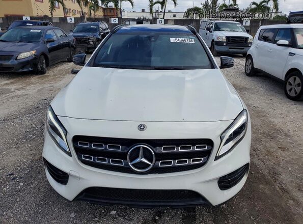 WDCTG4EB0JJ406859 2018 MERCEDES-BENZ GLA White Widok z przodu