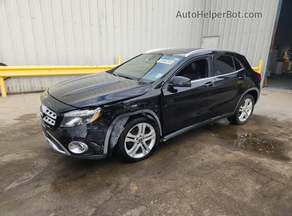 WDCTG4EB0JJ450098 2018 MERCEDES-BENZ GLA Black Передня ліва чверть
