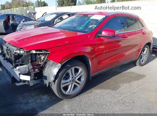 WDCTG4EB0JJ479374 2018 MERCEDES-BENZ GLA 250 Красный Передняя левая четверть