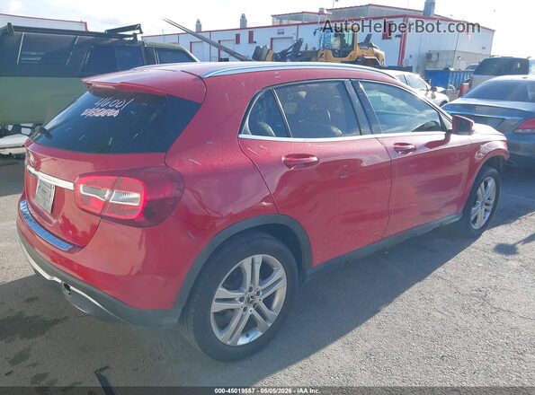 WDCTG4EB0JJ479374 2018 MERCEDES-BENZ GLA 250 Красный Задняя правая четверть