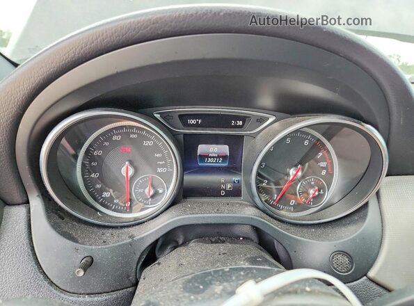 WDCTG4EB0KJ533824 2019 MERCEDES-BENZ GLA Black Вид щитка приладів