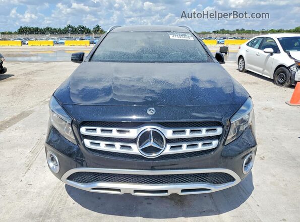 WDCTG4EB0KU014481 2019 MERCEDES-BENZ GLA Black წინა ხედი