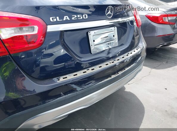 WDCTG4EB1HJ305713 2017 MERCEDES-BENZ GLA 250 Синий Вид спереди