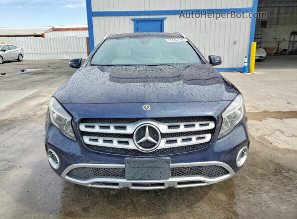 WDCTG4EB1JJ461496 2018 MERCEDES-BENZ GLA Синий Вид спереди