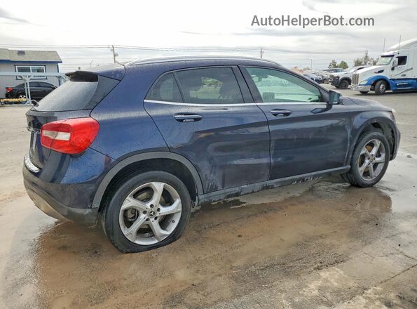 WDCTG4EB1JJ461496 2018 MERCEDES-BENZ GLA Синий Задняя правая четверть