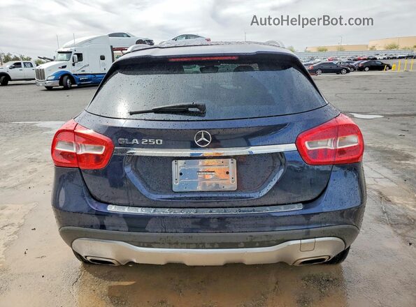 WDCTG4EB1JJ461496 2018 MERCEDES-BENZ GLA Синий Вид сзади