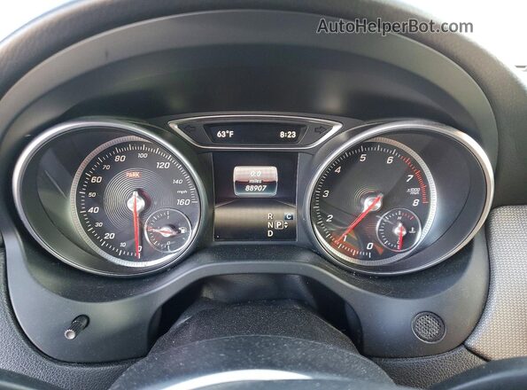 WDCTG4EB1KU013453 2019 MERCEDES-BENZ GLA Черный Вид щитка приборов