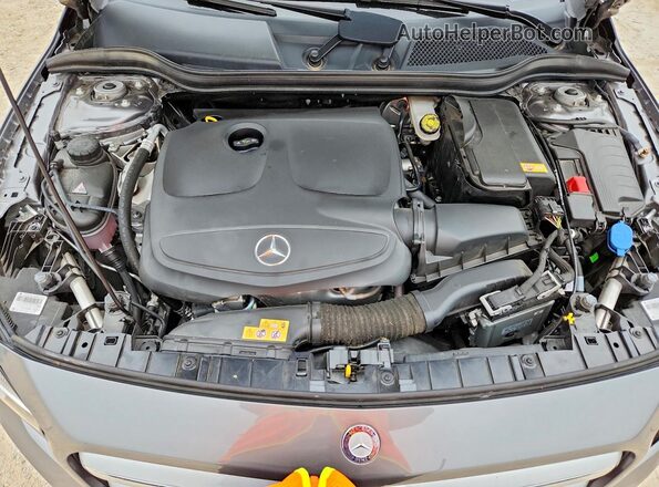 WDCTG4EB2GJ250879 2016 MERCEDES-BENZ GLA Silver ძრავის განყოფილების ხედი