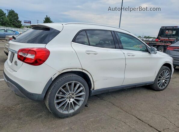 WDCTG4EB3JJ479482 2018 MERCEDES-BENZ GLA White Tył prawy