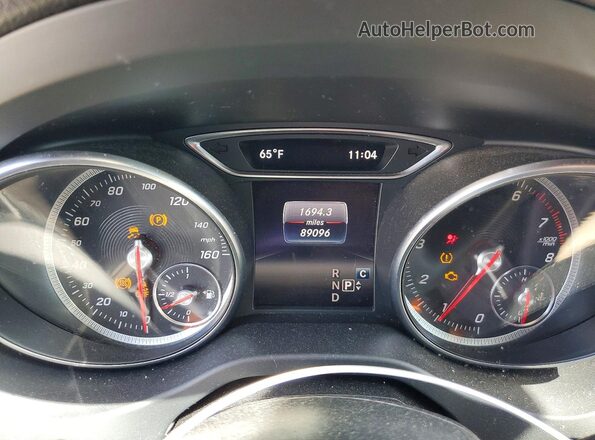 WDCTG4EB3KU000915 2019 MERCEDES-BENZ GLA Blue Սարքավորումների վահանակի տեսք