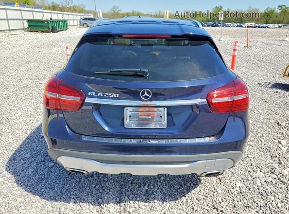 WDCTG4EB3KU000915 2019 MERCEDES-BENZ GLA Blue Հետևի տեսք