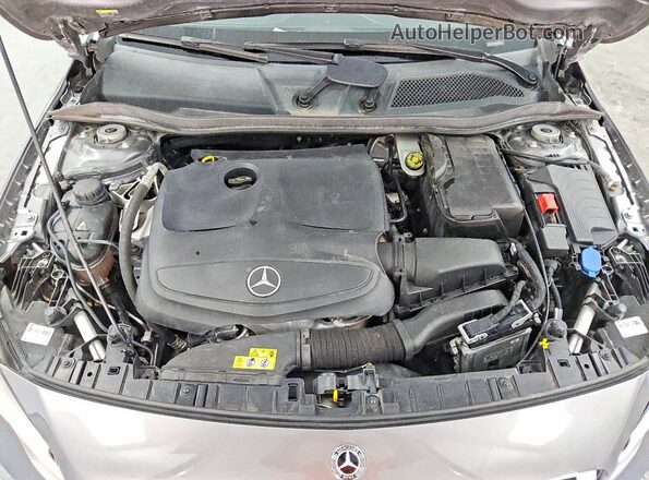 WDCTG4EB4LJ650193 2020 MERCEDES-BENZ GLA Серый Вид задней части салона