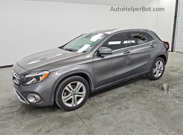 WDCTG4EB4LJ650193 2020 MERCEDES-BENZ GLA Серый Передняя левая четверть