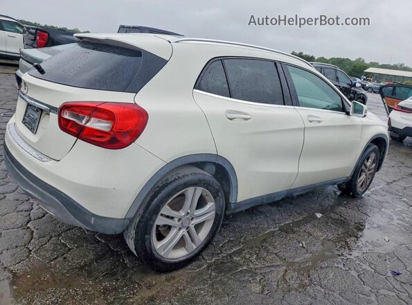 WDCTG4EB5GJ205645 2016 MERCEDES-BENZ GLA Белый Задняя правая четверть