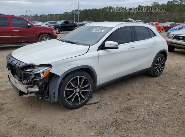 WDCTG4EB5HJ357698 2017 MERCEDES-BENZ GLA White წინა მარცხენა ხედი სამი მეოთხედიდან