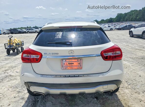 WDCTG4EB5JJ421275 2018 MERCEDES-BENZ GLA White Widok z tyłu