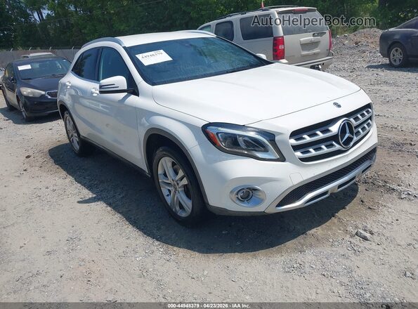 WDCTG4EB5KU020292 2019 MERCEDES-BENZ GLA 250 White Передня права чверть