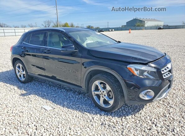 WDCTG4EB6JJ380249 2018 MERCEDES-BENZ GLA Black Przód prawy