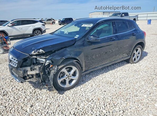 WDCTG4EB6JJ380249 2018 MERCEDES-BENZ GLA Black Przód lewy
