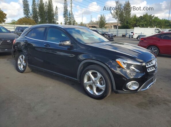 WDCTG4EB7JJ530353 2018 MERCEDES-BENZ GLA Черный Передняя правая четверть