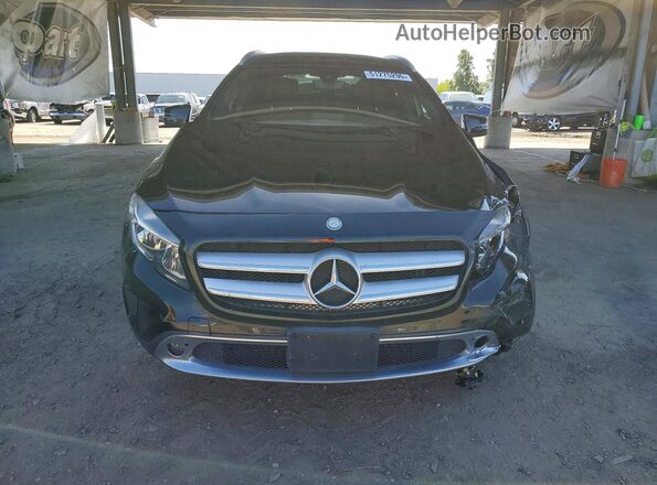 WDCTG4EB9GJ225669 2016 MERCEDES-BENZ GLA Black Front view