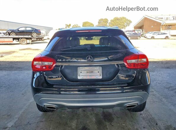 WDCTG4EB9GJ225669 2016 MERCEDES-BENZ GLA Black Rear view