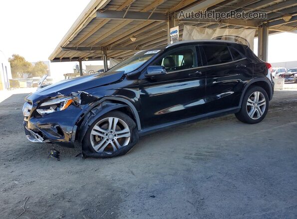 WDCTG4EB9GJ225669 2016 MERCEDES-BENZ GLA Black Front left