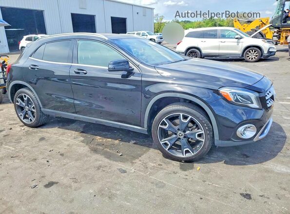 WDCTG4EB9KU018738 2019 MERCEDES-BENZ GLA Black Front right