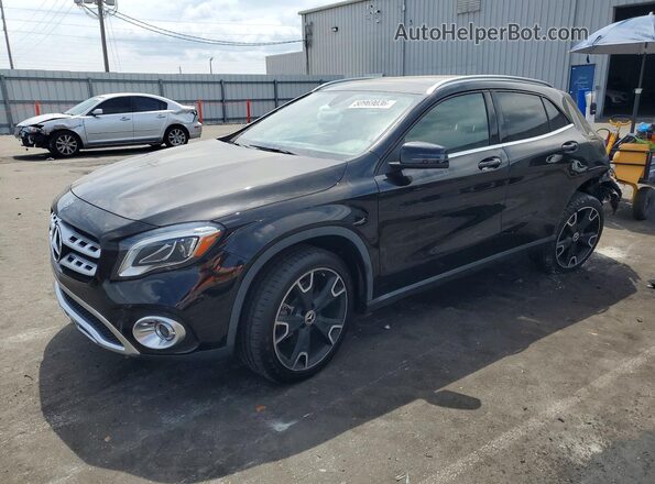 WDCTG4EB9KU018738 2019 MERCEDES-BENZ GLA Black Front left