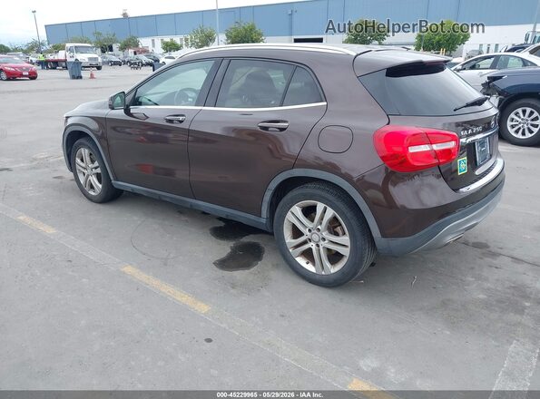WDCTG4EBXGJ214454 2016 MERCEDES-BENZ GLA 250 Black უკანა მარცხენა