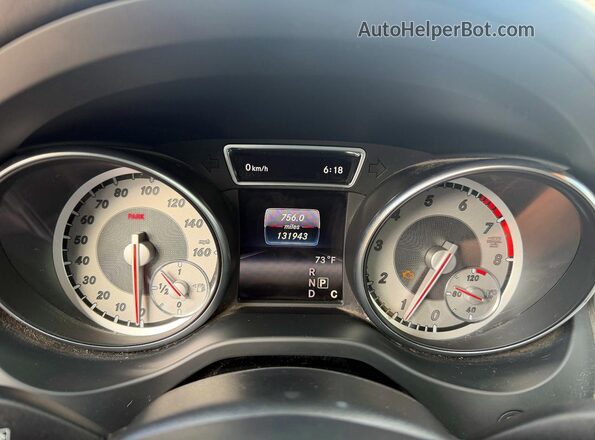 WDCTG4EBXGJ256753 2016 MERCEDES-BENZ GLA White Вид панелі приладів