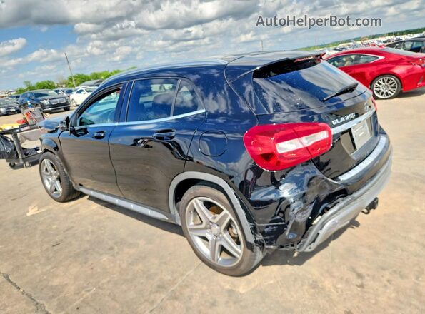 WDCTG4EBXHJ307038 2017 MERCEDES-BENZ GLA Черный Задняя левая четверть