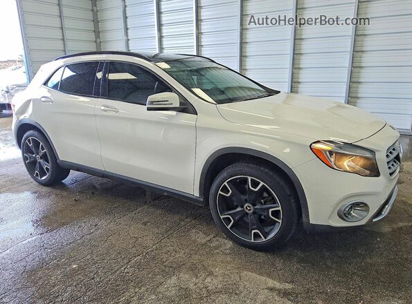 WDCTG4EBXLU027613 2020 MERCEDES-BENZ GLA Белый Передняя правая четверть