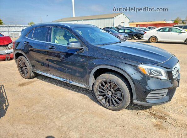 WDCTG4GB0JJ468890 2018 MERCEDES-BENZ GLA Черный Передняя правая четверть